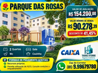 Apartamento com 2 Quartos à venda, 41m² no Tejipió, Recife