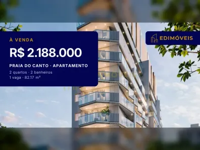 Apartamento com 2 Quartos à venda, 82m² no Praia do Canto, Vitória