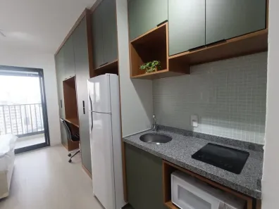 Apartamento com 1 Quarto à venda, 24m² no Santo Amaro, São Paulo