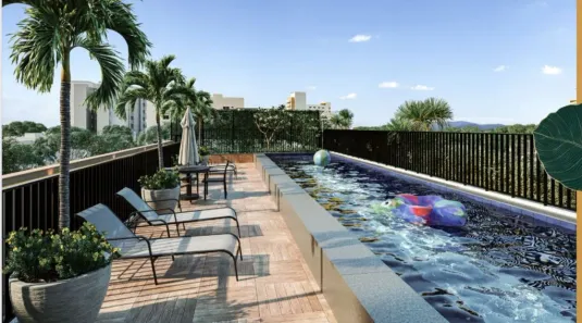 Apartamento com 2 Quartos à venda, 63m² no Vila Rosa, Goiânia