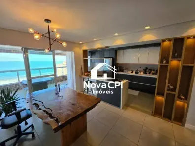 Apartamento com 3 Quartos para alugar, 118m² no Boqueirão, Praia Grande