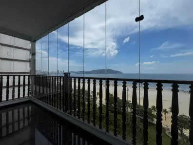 Apartamento com 3 Quartos para venda ou aluguel, 158m² no Gonzaga, Santos