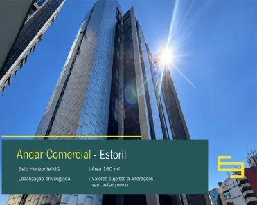 Imóvel Comercial para alugar, 160m² no Estoril, Belo Horizonte
