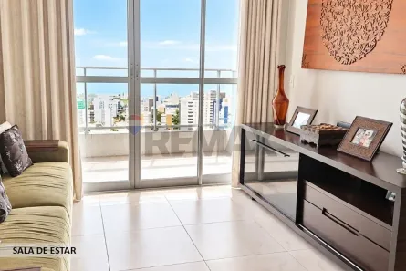 Apartamento com 3 Quartos para alugar, 117m² no Tambaú, João Pessoa