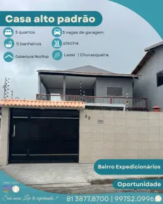 Casa com 5 Quartos à venda, 399m² no Expedicionários, João Pessoa