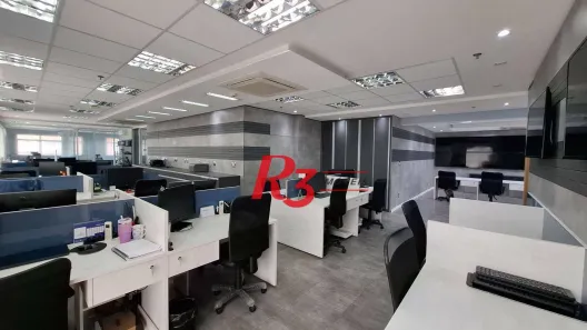 Sala Comercial à venda, 340m² no Vila Mathias, Santos