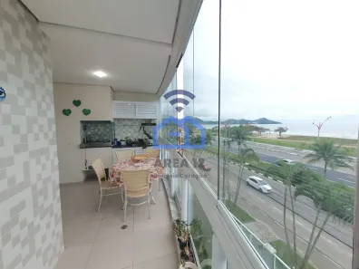 Apartamento com 3 Quartos para alugar, 120m² no Praia das Palmeiras, Caraguatatuba
