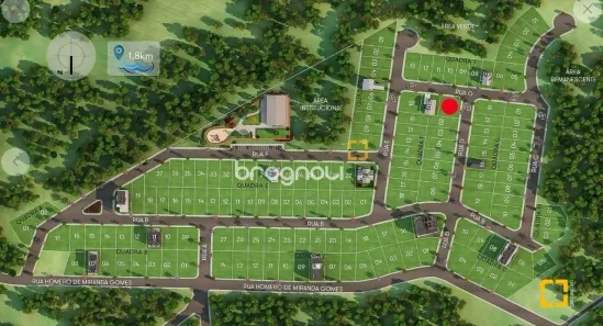Lote/Terreno à venda, 467m² no Jardim Janaína, Biguaçu