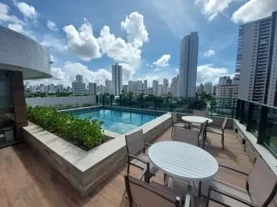Flat com 1 Quarto para alugar, 33m² no Madalena, Recife
