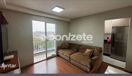 Apartamento com 2 Quartos à venda, 56m² no Vila Alzira, Santo André
