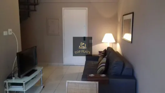 Flat com 1 Quarto para alugar, 52m² no Moema, São Paulo