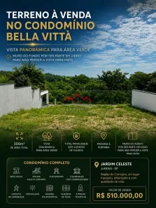 Lote/Terreno à venda, 300m² no Bella Vittà, Jundiaí
