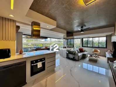 Apartamento com 1 Quarto para venda ou aluguel, 82m² no Cidade Monções, São Paulo