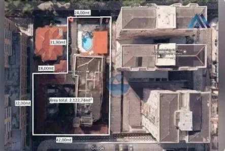 Lote/Terreno à venda, 2123m² no José Menino, Santos