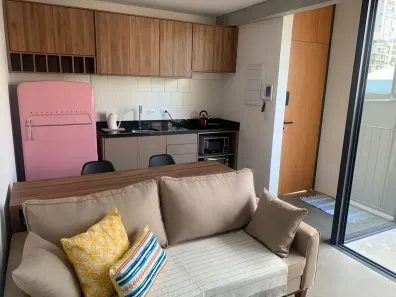 Apartamento com 1 Quarto para alugar, 35m² no Brooklin Paulista, São Paulo