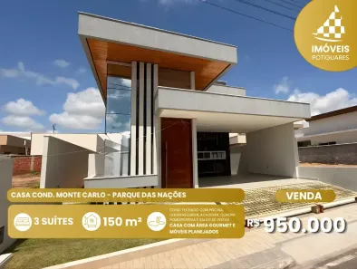 Casa com 3 Quartos à venda, 150m² no Parque das Nações, Parnamirim