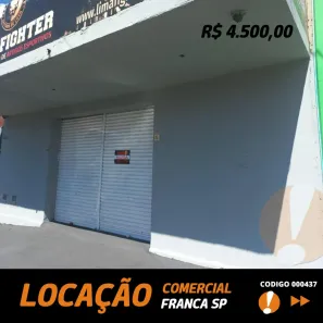 Galpão/Depósito/Armazém para alugar, 220m² no Estação, Franca