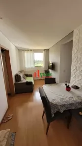 Apartamento com 3 Quartos à venda, 60m² no Botafogo (Justinópolis), Ribeirão das Neves