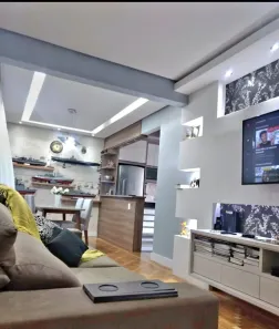 Apartamento com 1 Quarto à venda, 71m² no Itararé, São Vicente