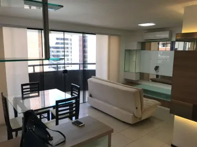 Apartamento com 2 Quartos para alugar, 69m² no Meireles, Fortaleza
