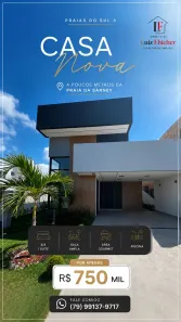 Casa de Condomínio com 3 Quartos à venda, 250m² no Mosqueiro, Aracaju