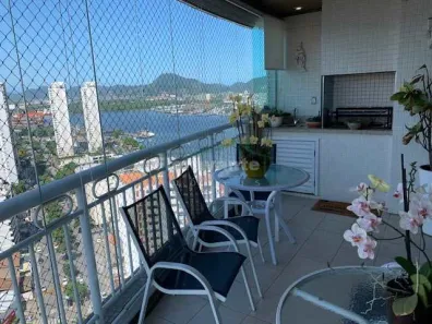Apartamento com 3 Quartos à venda, 199m² no Ponta da Praia, Santos