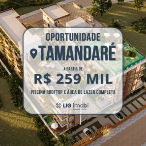 Apartamento com 1 Quarto à venda, 22m² no Tamandaré, Tamandaré