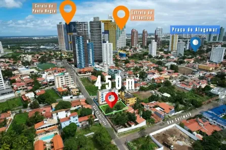 Lote/Terreno à venda, 450m² no Ponta Negra, Natal