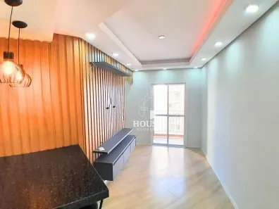 Apartamento com 2 Quartos para alugar, 46m² no Jardim Igaçaba, Mogi Guaçu