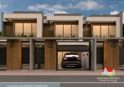 Casa de Condomínio com 3 Quartos à venda, 131m² no Saguaçu, Joinville