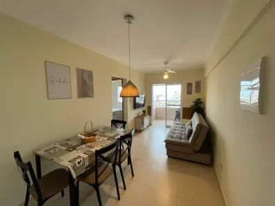 Apartamento com 2 Quartos para alugar, 55m² no Caiçara, Praia Grande