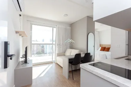 Apartamento com 1 Quarto à venda, 34m² no Centro, Curitiba