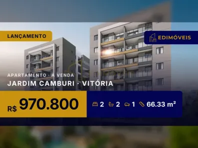 Apartamento com 2 Quartos à venda, 66m² no Jardim Camburi, Vitória