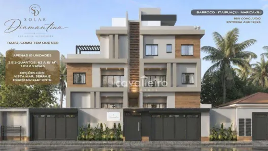 Apartamento com 2 Quartos à venda, 110m² no Barroco (Itaipuaçu), Maricá