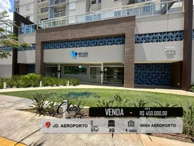 Apartamento com 2 Quartos à venda, 57m² no Setor Aeroporto, Goiânia