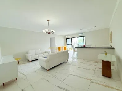 Apartamento com 3 Quartos para alugar, 140m² no Itararé, São Vicente