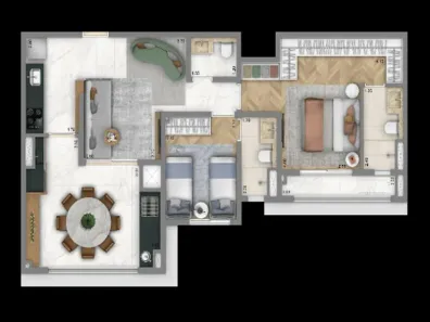 Apartamento com 2 Quartos à venda, 75m² no Jardim da Glória, São Paulo