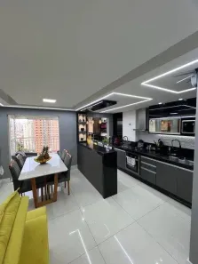 Apartamento com 2 Quartos à venda, 72m² no Vila Valparaíso, Santo André