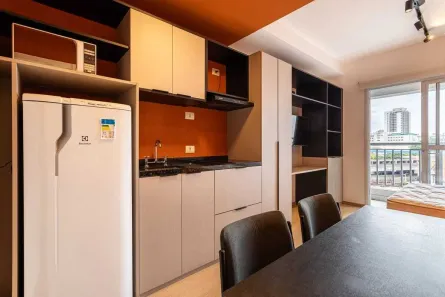 Apartamento com 1 Quarto para alugar, 24m² no Belenzinho, São Paulo