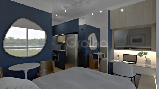 Apartamento com 1 Quarto à venda, 16m² no Pantanal, Florianópolis