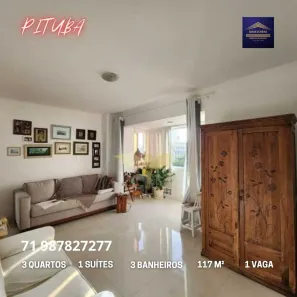 Apartamento com 3 Quartos à venda, 117m² no Pituba, Salvador