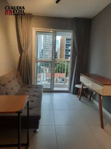 Apartamento com 1 Quarto para alugar, 32m² no Pinheiros, São Paulo