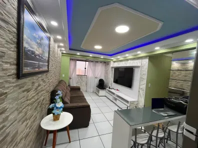 Apartamento com 2 Quartos para alugar, 56m² no Ponta Negra, Natal