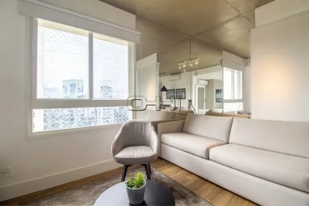 Apartamento com 1 Quarto para alugar, 63m² no Cidade Monções, São Paulo