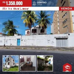 Casa com 7 Quartos à venda, 256m² no Centro, Fortaleza