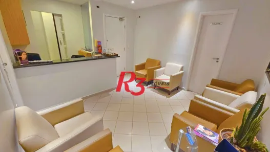 Sala Comercial à venda, 148m² no Gonzaga, Santos