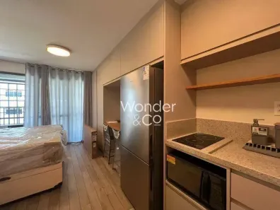 Apartamento com 1 Quarto para alugar, 24m² no Campo Belo, São Paulo