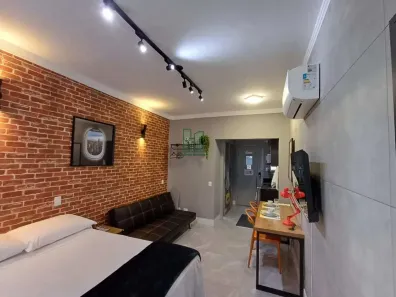 Apartamento com 1 Quarto à venda, 28m² no José Menino, Santos