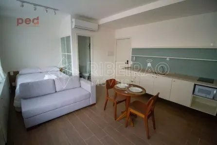 Apartamento com 1 Quarto para alugar, 28m² no Jardim Nova Aliança Sul, Ribeirão Preto