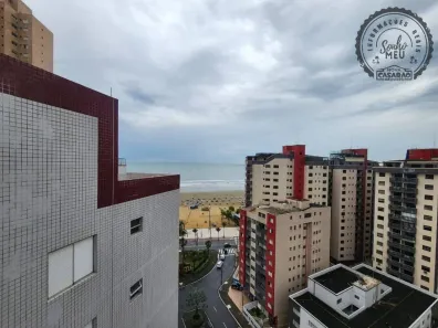 Apartamento com 1 Quarto para alugar, 44m² no Guilhermina, Praia Grande